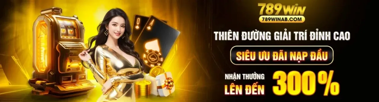 Banner khuyến mãi trò chơi Slot